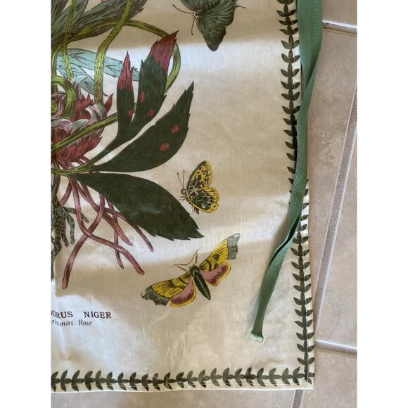 Portmeirion Botanic Garden Christmas Rose PVC Wipeable Apron - Picture 5 of 11